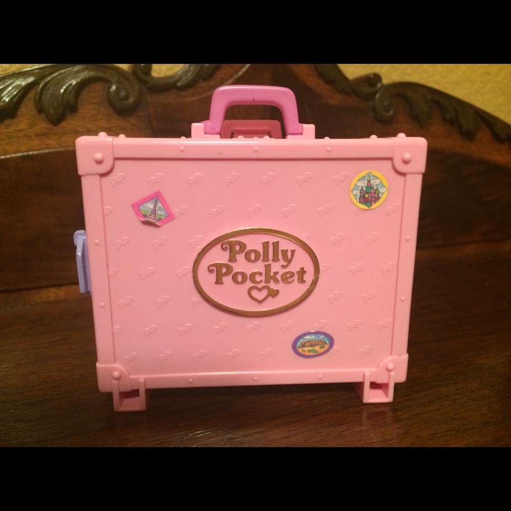 RARE Vint Polly Pocket Polly In Paris-Vacation Fun